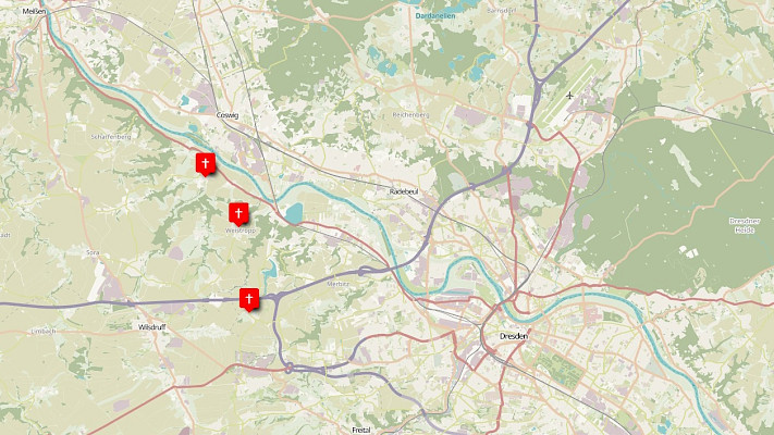 Unsere Karte in OpenStreetMap